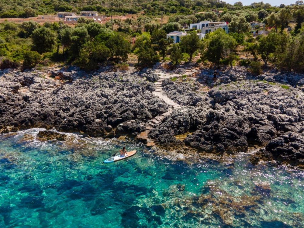 Zidanos Luxurious Sea Front Villa Marantochori Екстер'єр фото