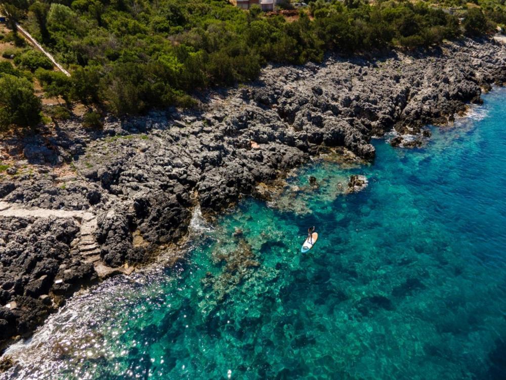 Zidanos Luxurious Sea Front Villa Marantochori Екстер'єр фото