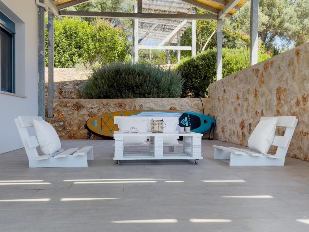 Zidanos Luxurious Sea Front Villa Marantochori Екстер'єр фото