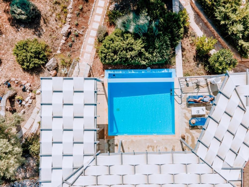 Zidanos Luxurious Sea Front Villa Marantochori Екстер'єр фото